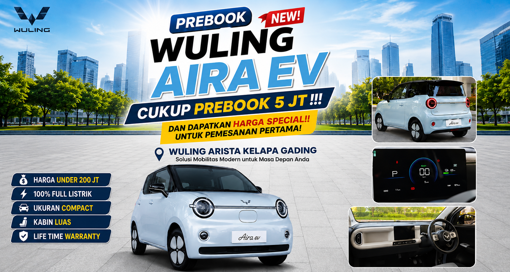wuling kelapa gading